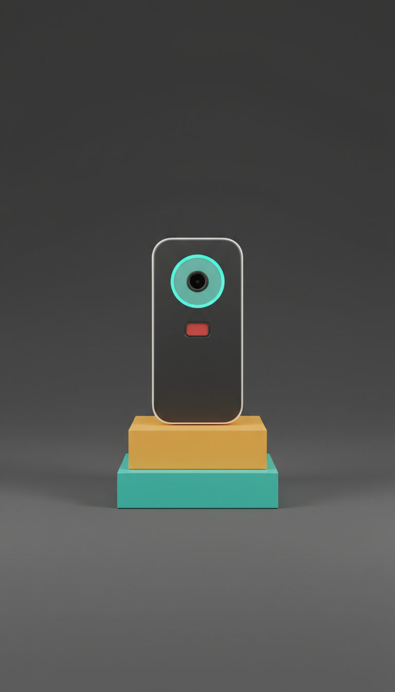 Touchless Video Doorbell With Night Vision