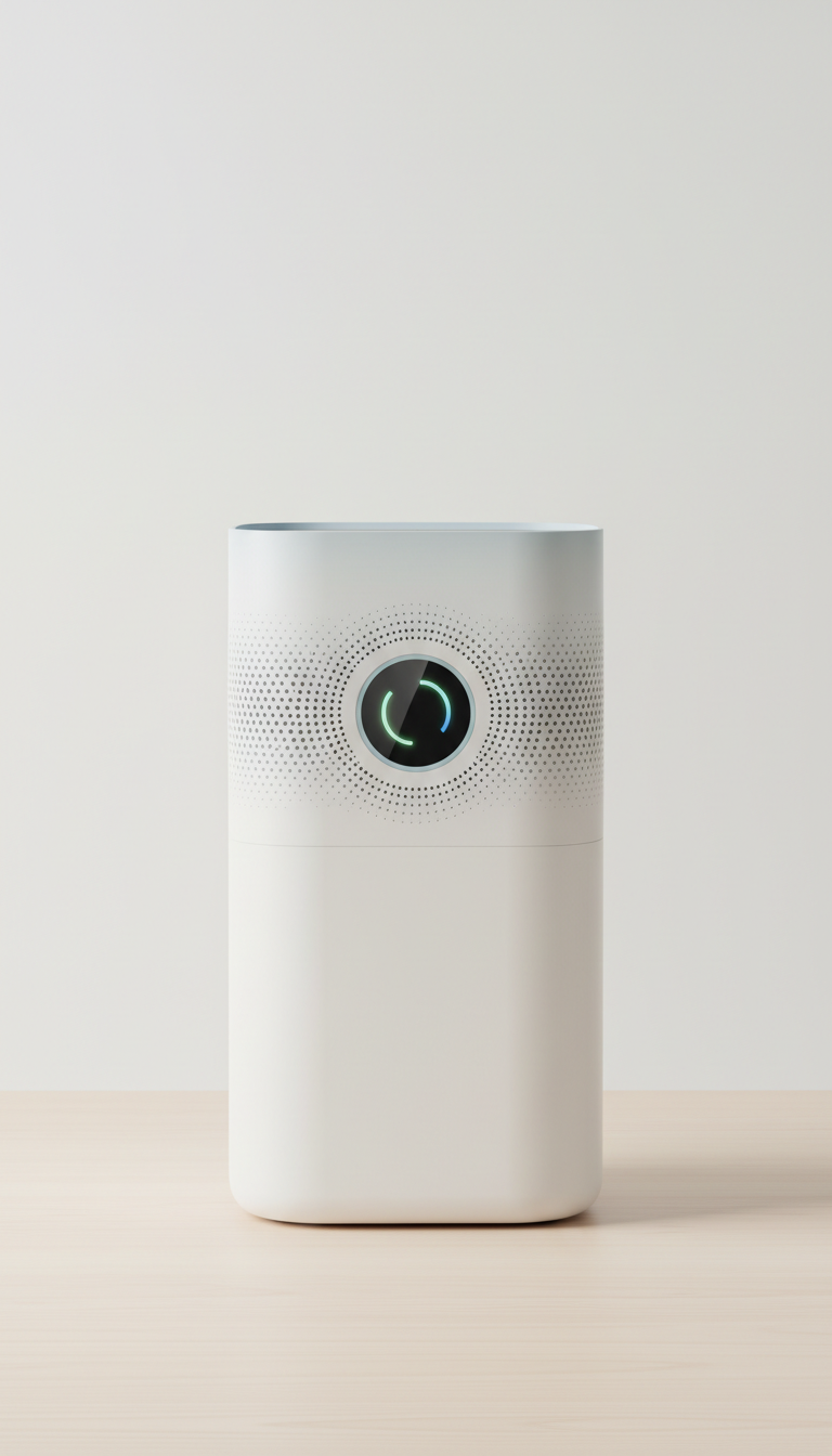 App-Controlled Air Purifier With HEPA Filter
